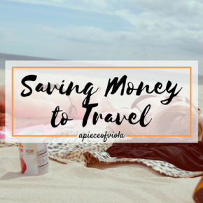 Saving Money to Travel