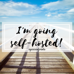 I’m Going Self-Hosted!
